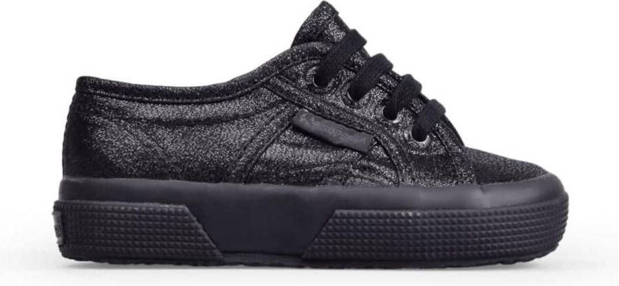 Superga Meisjes Sneakers Lamej Total Black Zwart