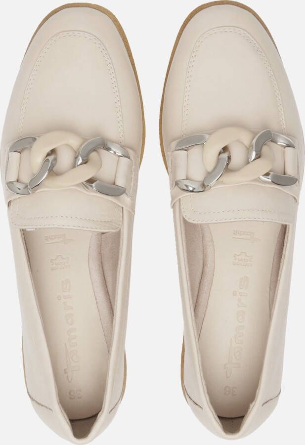 Tamaris Buckle Instappers beige Leer Dames