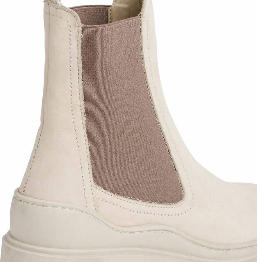 Tamaris Chelsea boots beige Leer