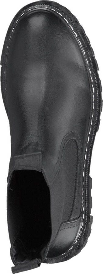 Tamaris Chelsea boots zwart Leer 182223 Dames