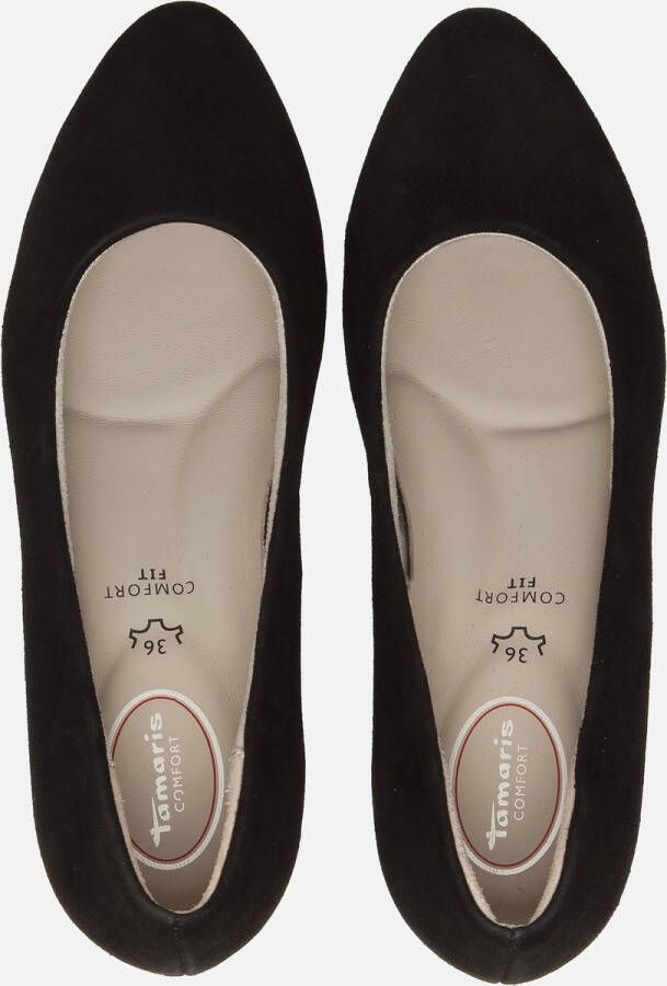 Tamaris COMFORT Pumps zwart Suede Dames