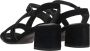 Tamaris Comfort Sandalen met hak zwart Imitatielee Dames - Thumbnail 12