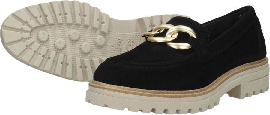 Tamaris dames loafer Zwart