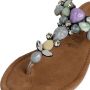 Tamaris Sandalen zomerschoen sandaal blokhak met steentjesversiering - Thumbnail 16