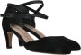 Tamaris Stijlvolle Suède Hoge Hak Sandalen Black Dames - Thumbnail 10