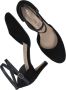 Tamaris Stijlvolle Suède Hoge Hak Sandalen Black Dames - Thumbnail 4