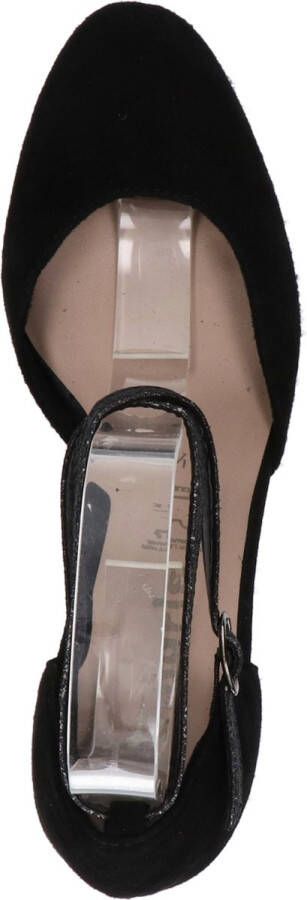 Tamaris Stijlvolle Suède Hoge Hak Sandalen Black Dames - Foto 5
