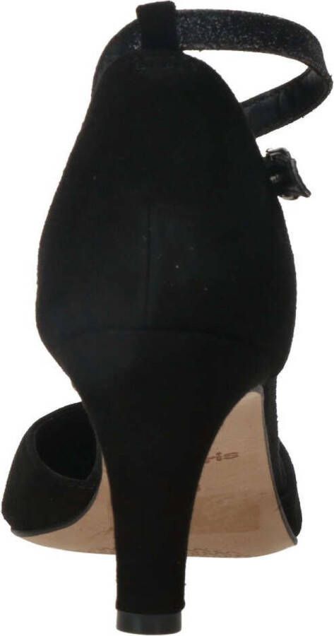 Tamaris Stijlvolle Suède Hoge Hak Sandalen Black Dames - Foto 8