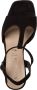 Tamaris Stijlvolle Zwarte Leren Hoge Hak Sandalen Black Dames - Thumbnail 4