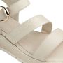 Tamaris Elegante Beige Leren Sandalen Beige Dames - Thumbnail 10