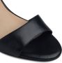 Tamaris Zwarte Leren Hoge Hak Sandalen Black Dames - Thumbnail 30