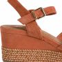 Tamaris Casual open teen sandalen bij zonsopgang Brown Dames - Thumbnail 8