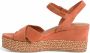 Tamaris Casual open teen sandalen bij zonsopgang Brown Dames - Thumbnail 5