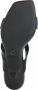 Tamaris Elegante zwarte open teen sandalen Black Dames - Thumbnail 7