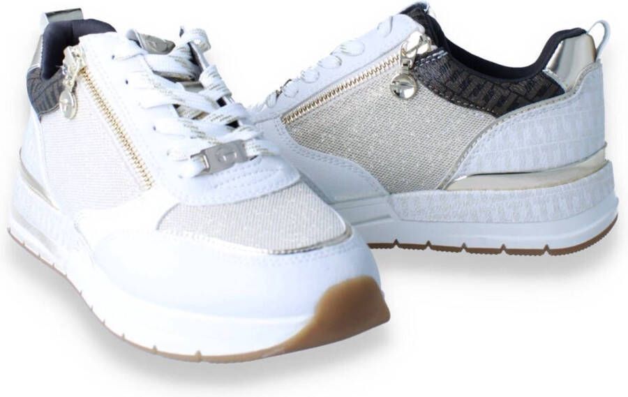 Tamaris dames sneaker Beige multi