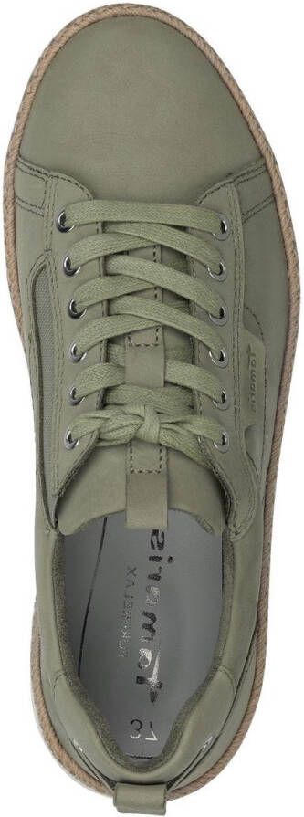 Tamaris dames sneaker Groen
