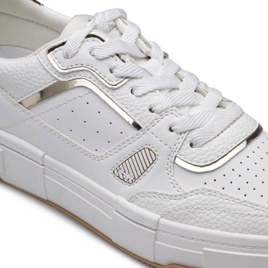 Tamaris Witte Gouden Casual Sneakers White Dames - Foto 9