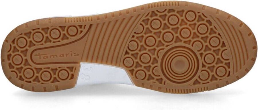 Tamaris Witte Gouden Casual Sneakers White Dames - Foto 10