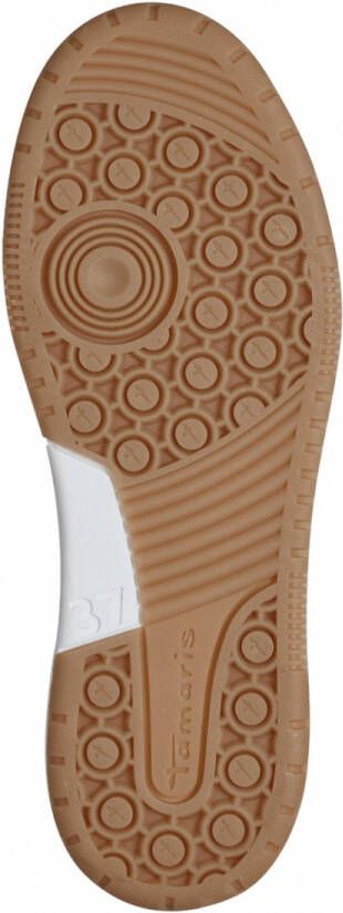 Tamaris Witte Gouden Casual Sneakers White Dames - Foto 6