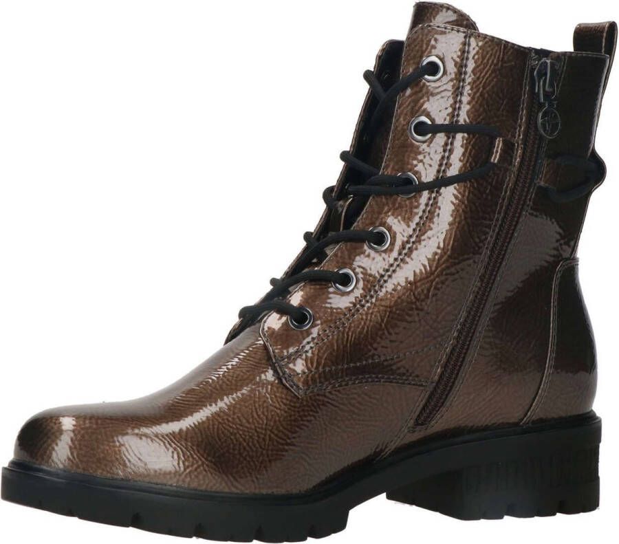 Tamaris dames veterboot Brons