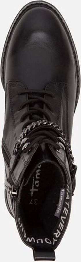 Tamaris dames veterboot Zwart
