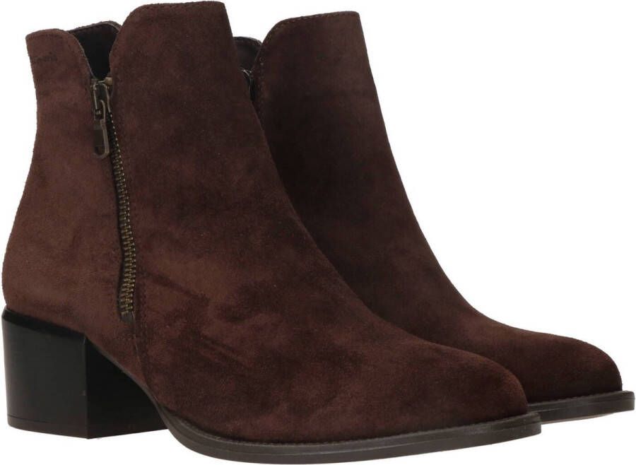 Tamaris Enkellaarsjes Hak Enkellaarsjes Hak donkerbruin - Foto 6