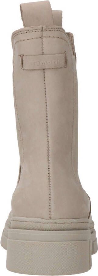 Tamaris Trendy Beige Leren Chelsea Laars Beige Dames - Foto 13