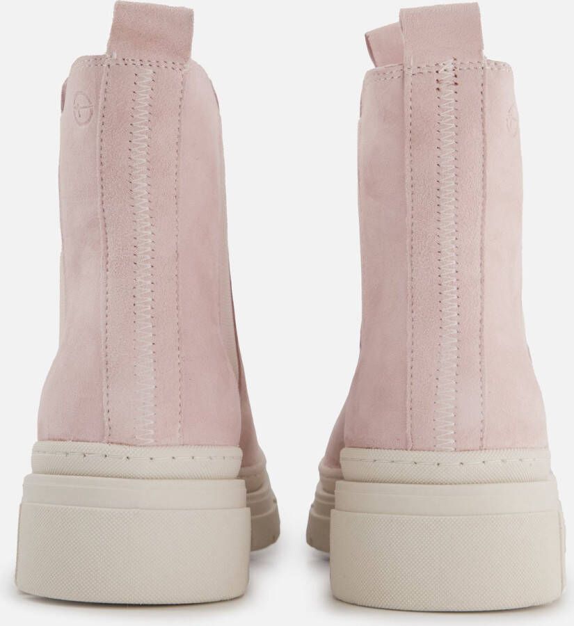 Tamaris Enkellaarsjes roze Leer Dames