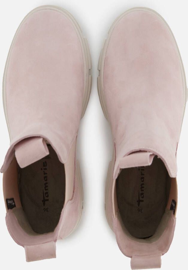 Tamaris Enkellaarsjes roze Leer Dames