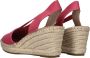 Tamaris Stijlvolle roze espadrilles met 7 cm hak Pink Dames - Thumbnail 9