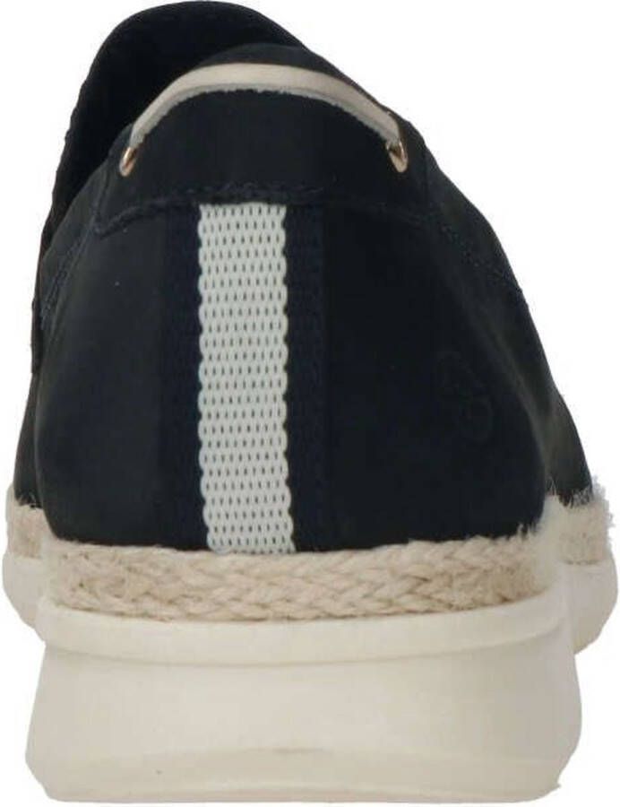 Tamaris Instappers Blauw Leer 131308 Dames Leer - Foto 14