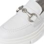 Tamaris Witte Leren Loafers voor Dames White Dames - Thumbnail 5