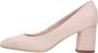 Tamaris Elegante Roze Suede Jurk Pumps Pink Dames - Thumbnail 11