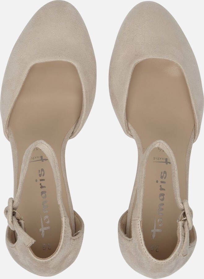 Tamaris Pumps beige Textiel Dames