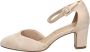 Tamaris Pumps beige Textiel Dames - Thumbnail 4
