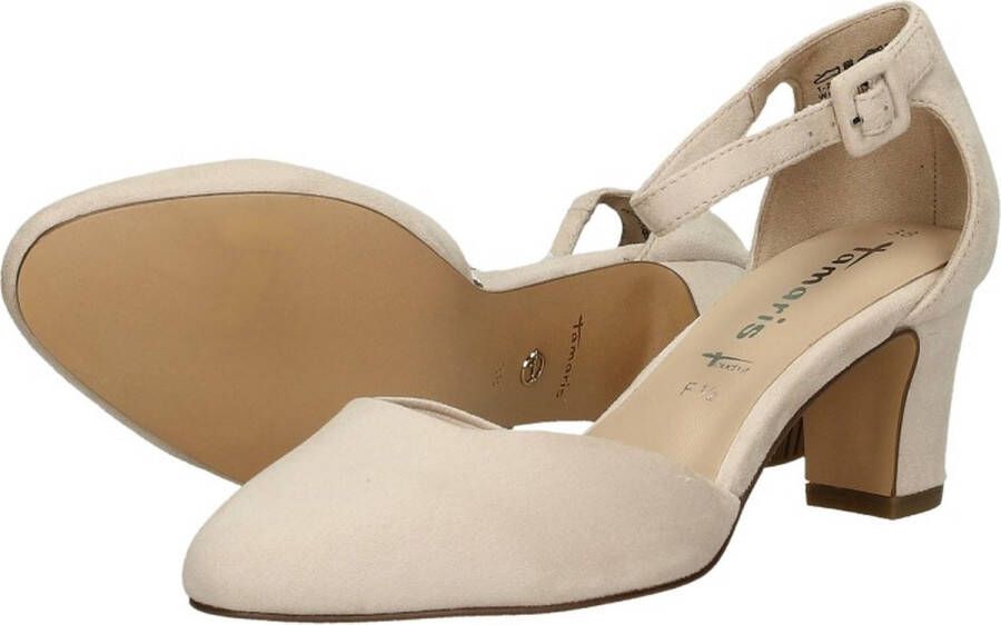 Tamaris Pumps beige Textiel Dames