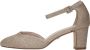 Tamaris Gouden Glitter Feest Sandalen Yellow Dames - Thumbnail 9