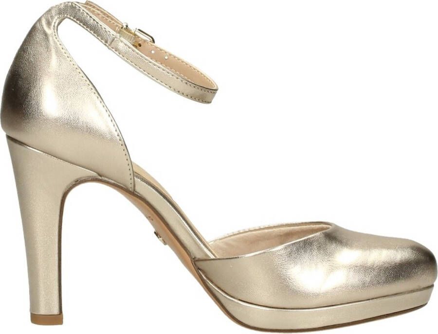 Tamaris Gouden Glitter Feest Sandalen Yellow Dames - Foto 7