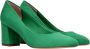 Tamaris Groene suède vegan pumps Green Dames - Thumbnail 4