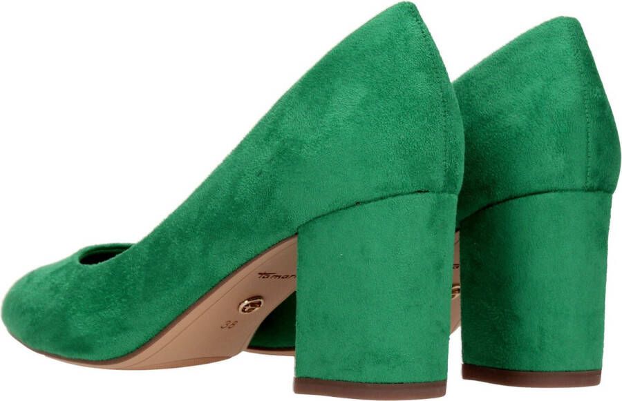 Tamaris Groene suède vegan pumps Green Dames - Foto 6