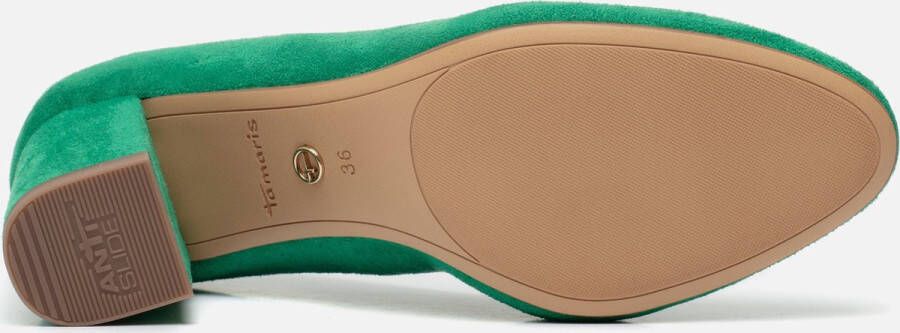 Tamaris Groene suède vegan pumps Green Dames - Foto 7