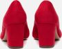 Tamaris Elegante rode suède pumps voor dames Red Dames - Thumbnail 6