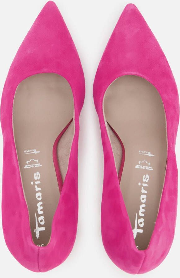 Tamaris Pumps roze Leer Dames