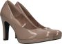 Tamaris Taupe Lakpump met 9 5 cm Hak Beige Dames - Thumbnail 4