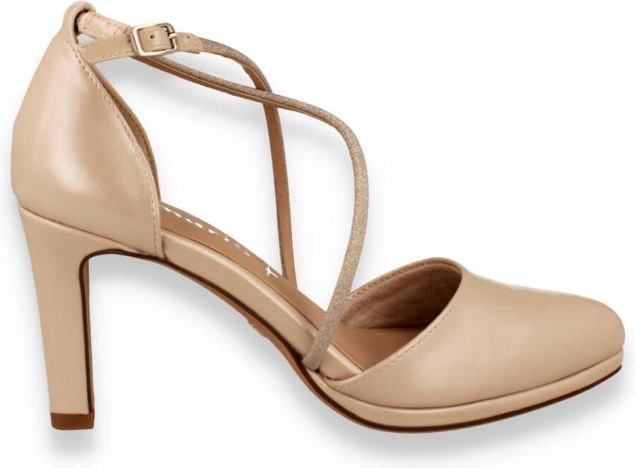 Tamaris Pumps wit Imitatieleer Dames