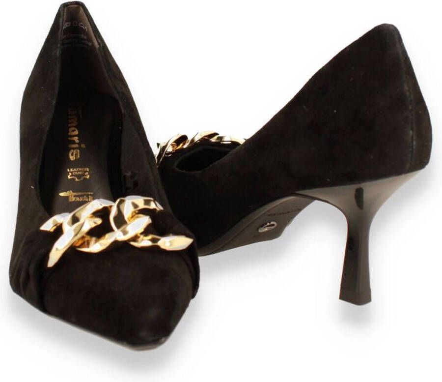 Tamaris Pumps zwart Leer 142401 Dames - Foto 5