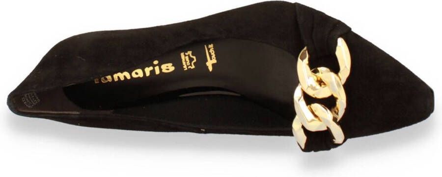 Tamaris Pumps zwart Leer 142401 Dames - Foto 6