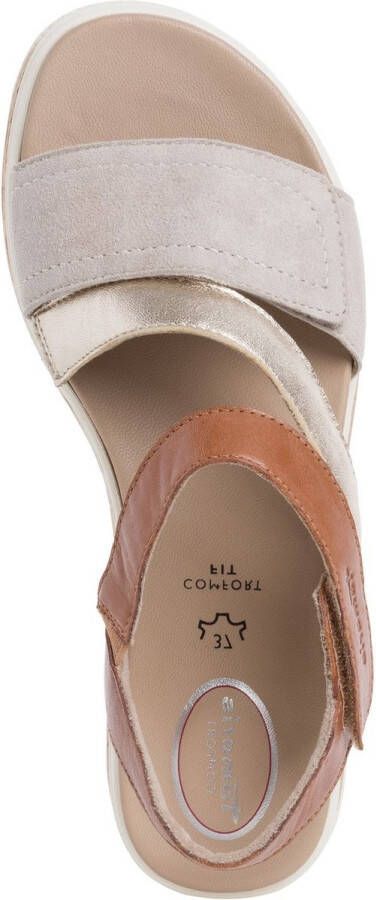 Tamaris Sandaal Vrouwen Beige Cognac