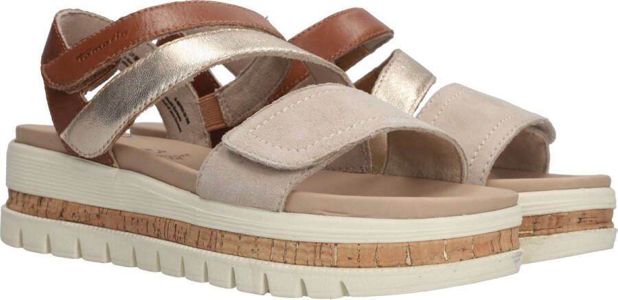 Tamaris Sandaal Vrouwen Beige Cognac