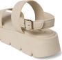 Tamaris Stijlvolle Ivory Platte Sandalen Beige Dames - Thumbnail 7